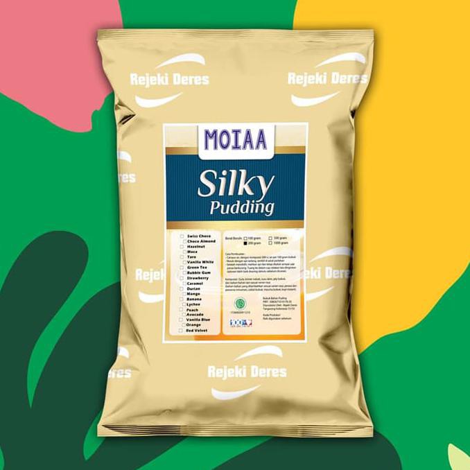

Toko-Bahan-Kue- Moiaa Premix Silky Pudding | 200 Gram | Neni Nur Aini -Terlengkap-Termurah-Dijamin.