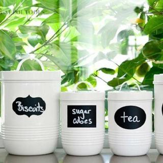 40Pcs Stiker  Label Toples Gula Warna  Hitam  untuk Dekorasi 