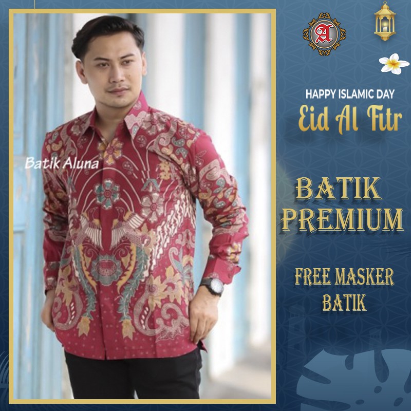 Best Seller Promo 7 7 Baju Batik Pria Modern Prabuseno Lengan Panjang Premium Kemeja Batik Alisan pxgKOK5sKy3ykO