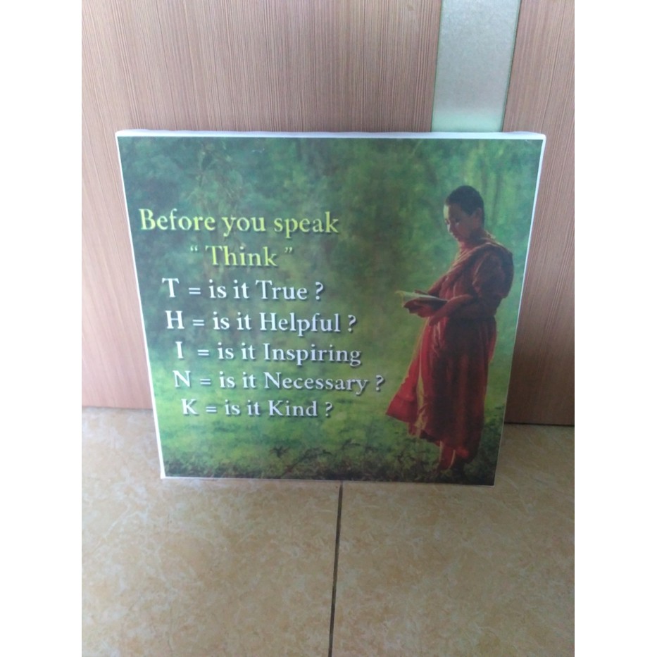 Repro Digital Quotes Kata Motivasi Religious Nasehat Bingkai Frame