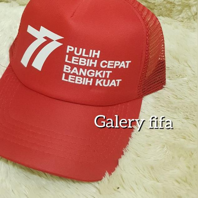 topi hut ri 77,topi indonesia,topi indonesia 77