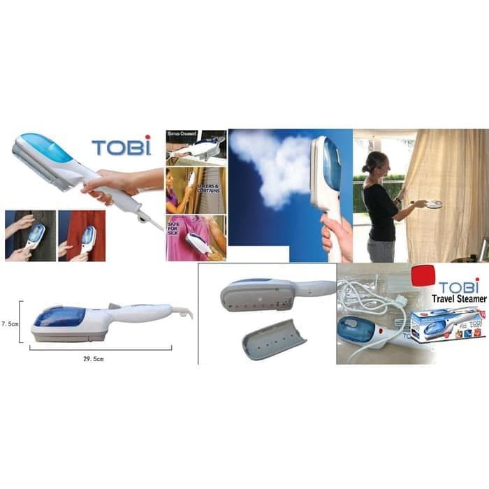 TOBI TRAVEL STEAMER / SETRIKA UAP TRAVEL / TOBI SETRIKA UAP