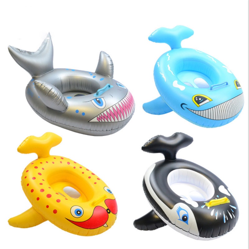 Ban Renang Paus Pelampung Anak Baby Boat Whale Safety Ring 0805