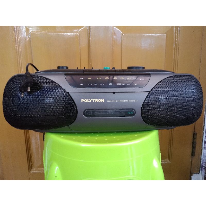 Tape radio jadul lawas MiniCompo Polytron GC 200R