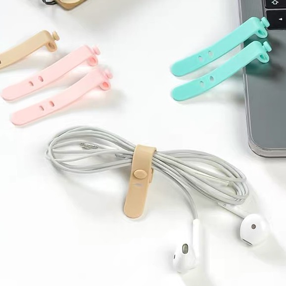 Manajer Kabel Headphone Kabel velcro, manajer kabel tetap / PENGIKAT KABEL -YOSINOGAWA