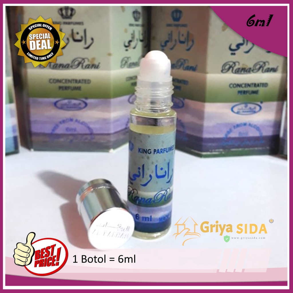 Parfum Rana rani 6ml alraehan minyak wangi parfum PROMO!