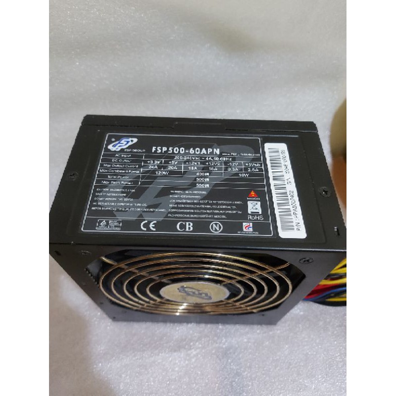 power supply 500watt fsp