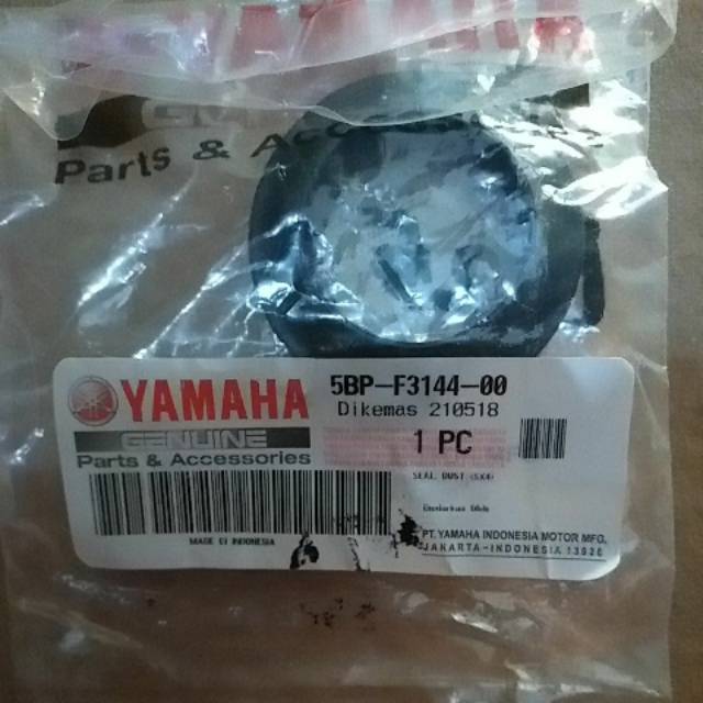 Sil Tutup Shock Skok Seal Dust Depan Yamaha Scorpio Vixion 5BP F3144 00 PER BiJi