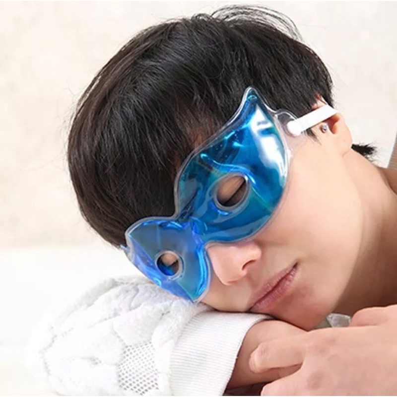 MASKER MATA ES PENGHILANG LELAH-MASKER TIDUR GEL RELAKSASI-MASKER MATA DINGIN MENGHILANGKAN LINGKARAN HITAM-DAPAT DIGUNAKAN KEMBALI