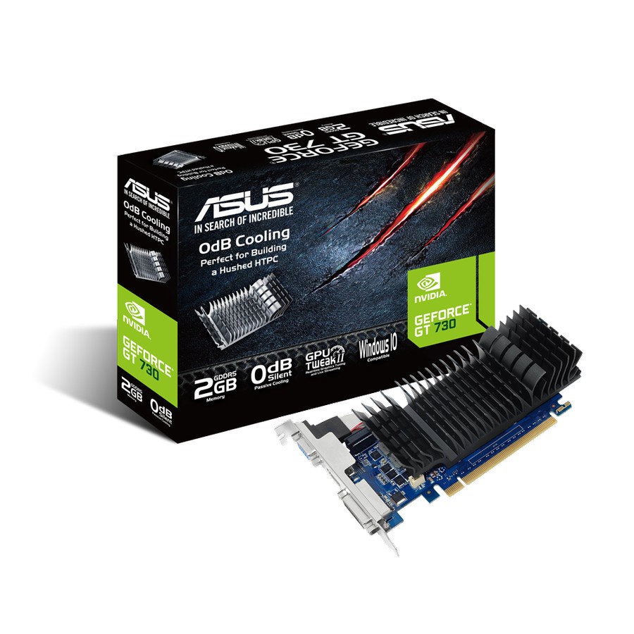 Asus GeForce GT 730 2GB DDR5 GT730 Low Profile Resmi