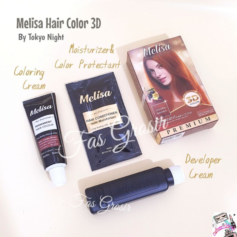 ☃Cutezz_Ching1☃Melisa Hair Color / Pewarna Rambut