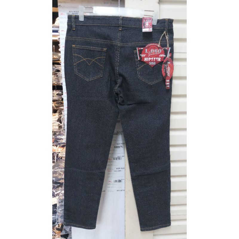 Celana Jeans Bigsize Wanita Hitam Garmen Denim Jeans