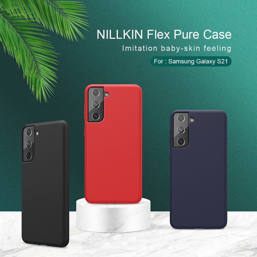 Case SAMSUNG Galaxy S21 5G Nillkin Flex Pure Softcase TPU Original