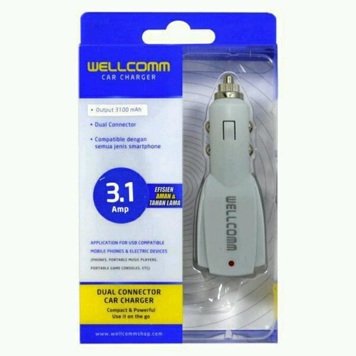 CHARGER HP DI MOBIL WELLCOMM