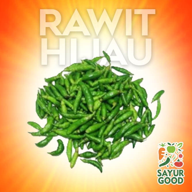 

Cabai Rawit Hijau / Cabe Rawit Hijau Segar 250 gram