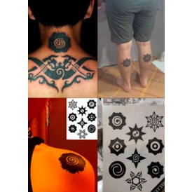 『ORIGINAL』Desain garis gelang tribal temporary tattoo tato temporer fashion