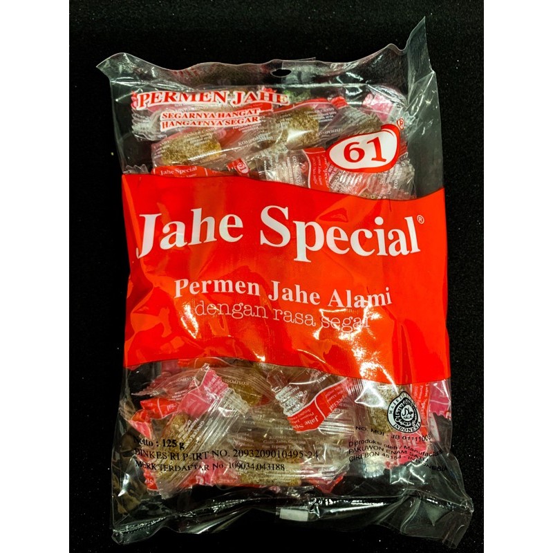 PERMEN JAHE 61 SPECIAL 125GR