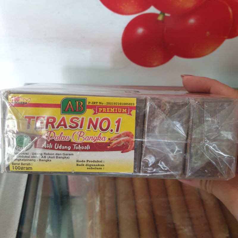 

Terasi No 1 Asli Udang Dari Toboali Khas Bangka