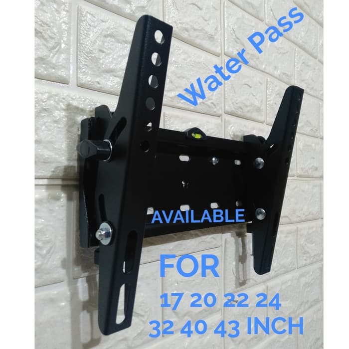 BRACKET TV LED UHD 43 40 32 24 INCH WATER PASS IMPORT