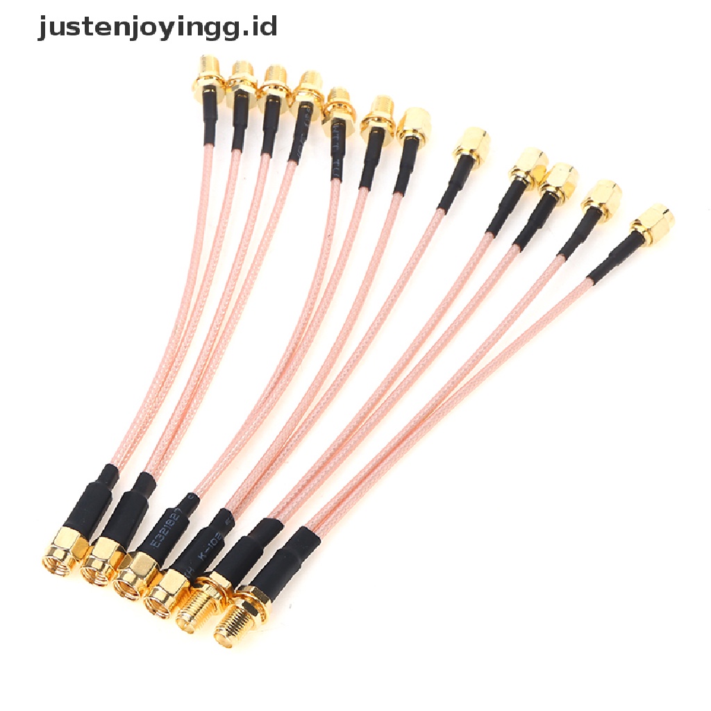 Kabel Jumper Pigtail Splitter Y Male Ke 2 SMA Female