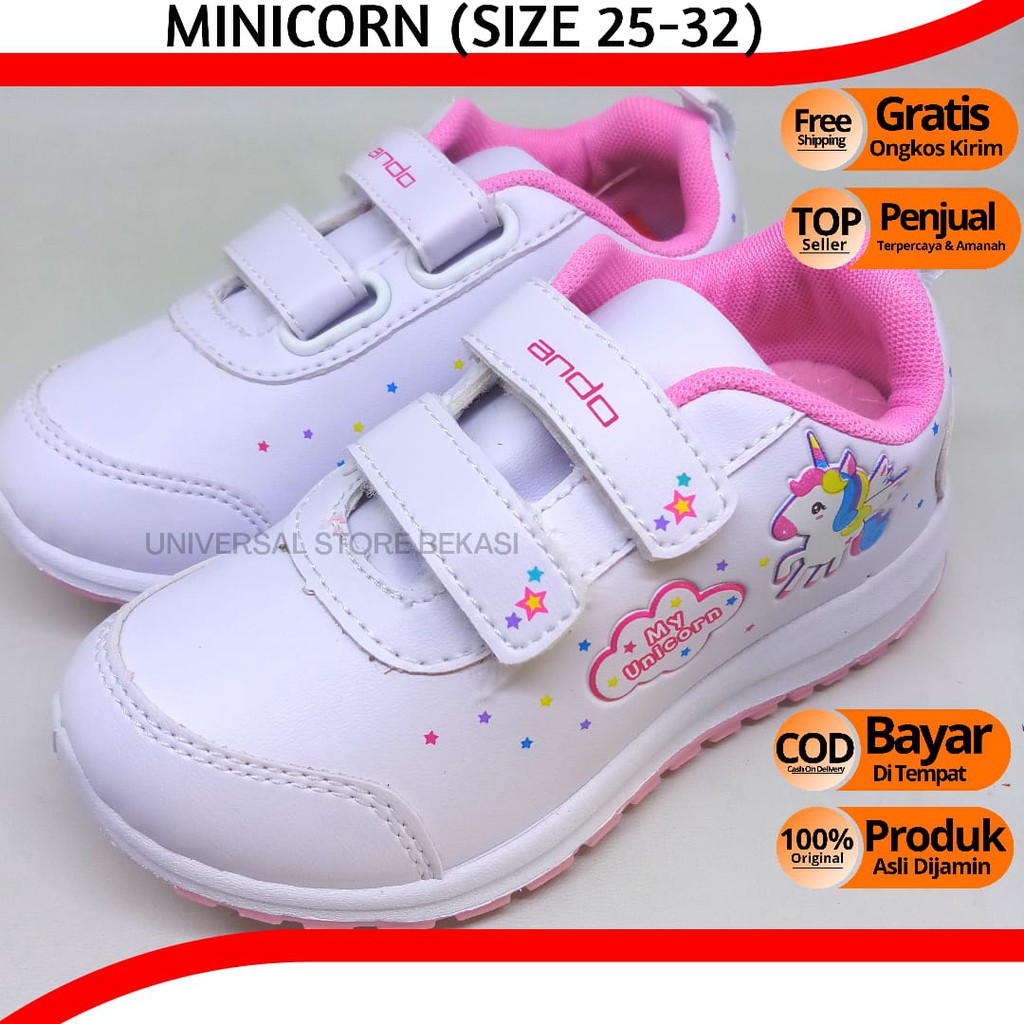 SEPATU SEKOLAH ANAK PAUD TK BALITA PEREMPUAN USIA 2 3 4 5