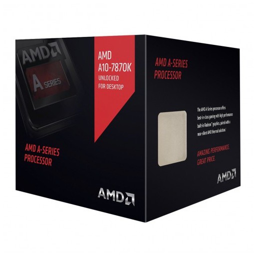 Prosesor AMD A10 7870K BLACK EDITION, WITH 125W QUIET COOLER