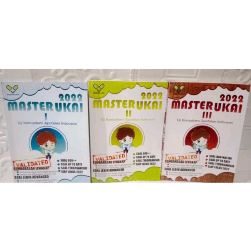 UKAI paket master ukai 2022 lengkap I,II dan III