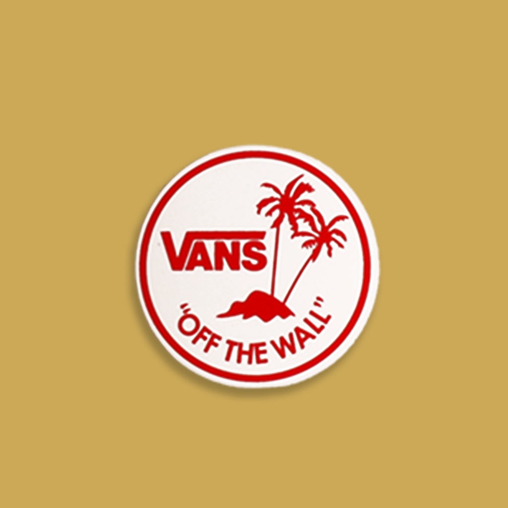 STIKER GRAFTAC - VANS OFF THE WALL - STIKER AESTHETIC LAPTOP, AKSESORIS HP, ANTI AIR, MOTIF,HELM.