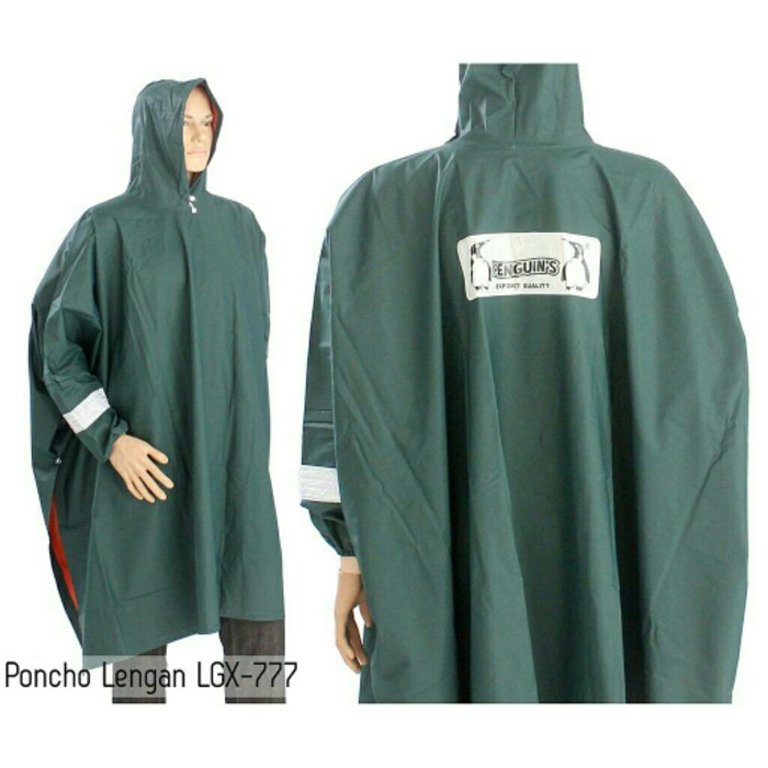  JAS HUJAN PONCHO PENGUIN LGX 777 SUPER TEBAL Shopee 