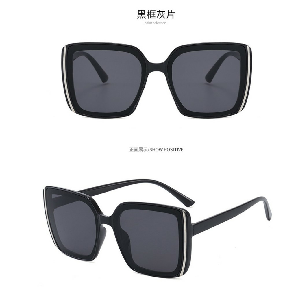 Kacamata Fashion Unisex Style Korea EG13 Sunglass Wanita/Pria Model Retro Way farer Sunglasses