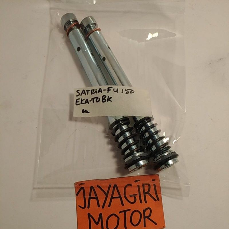 Sulingan Shock Per Satria FU 150 Suling Peninggi Motor Shockbreaker Suzuki SGP Depan Set Tinggi Ori