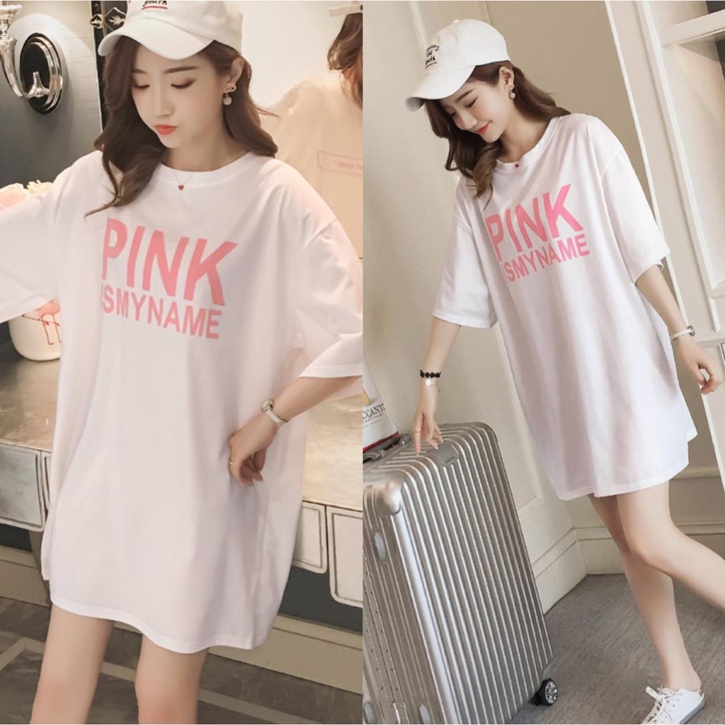 SUMBER FASHION baju atasan KAOS JUMBO big size PINK SUMBER FASHION baju atasan KAOS JUMBO big size PINK