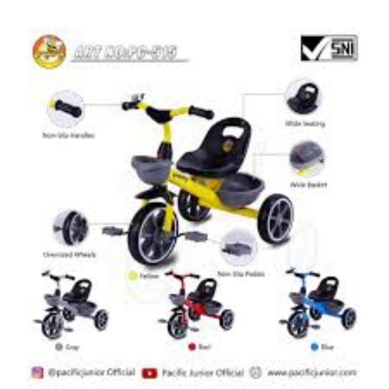 sepeda roda3 pacific 515
