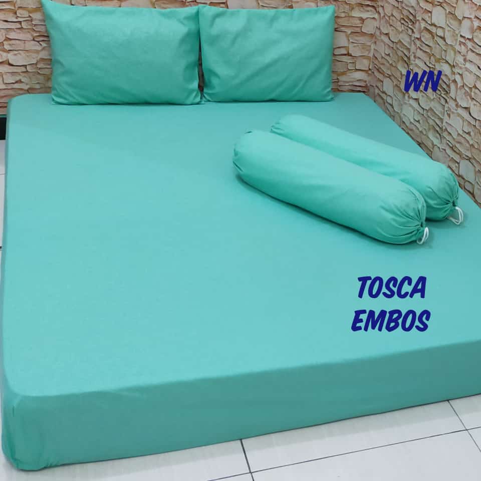 Waty grosir 15 warna sprei embos uk 120x200 buatan sendiri