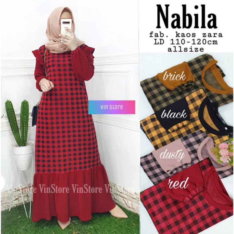 Nabila Maxy dress by Vin store
