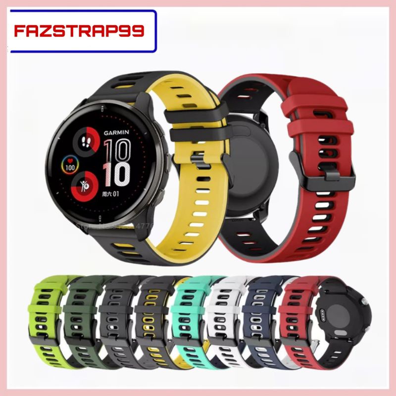 Strap Jam Universal 20mm Untuk Jam Tangan Garmin Vivo Active 3 / Vivo Active 3 Music