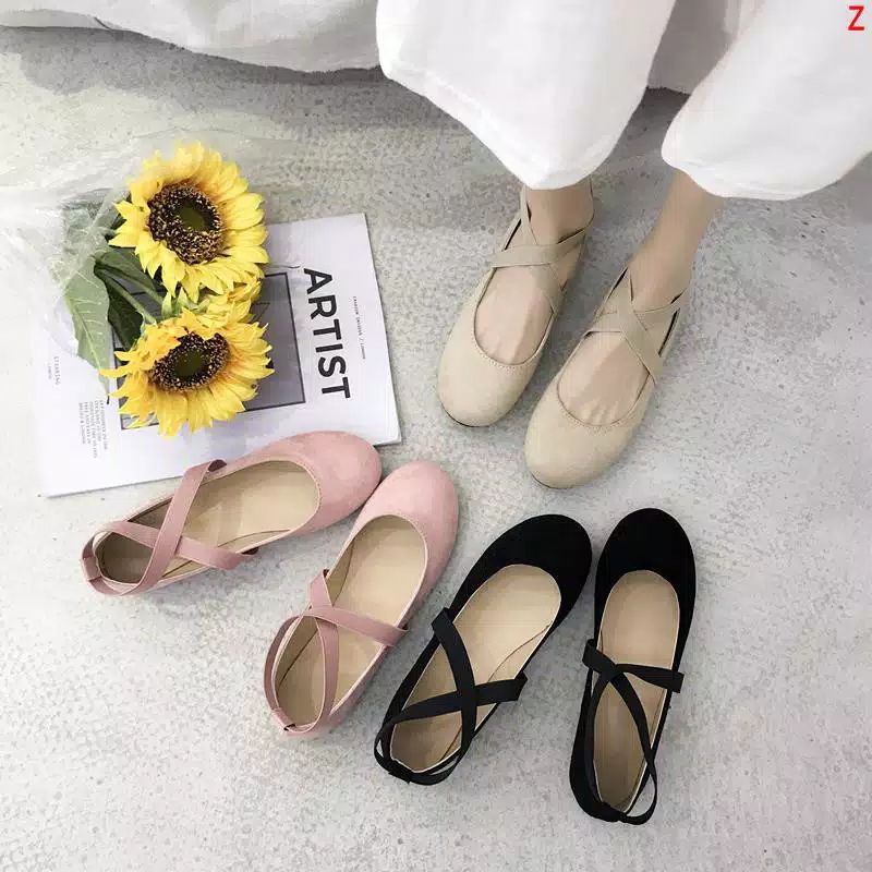 Sepatu Flats Wanita YM03 Berlinae