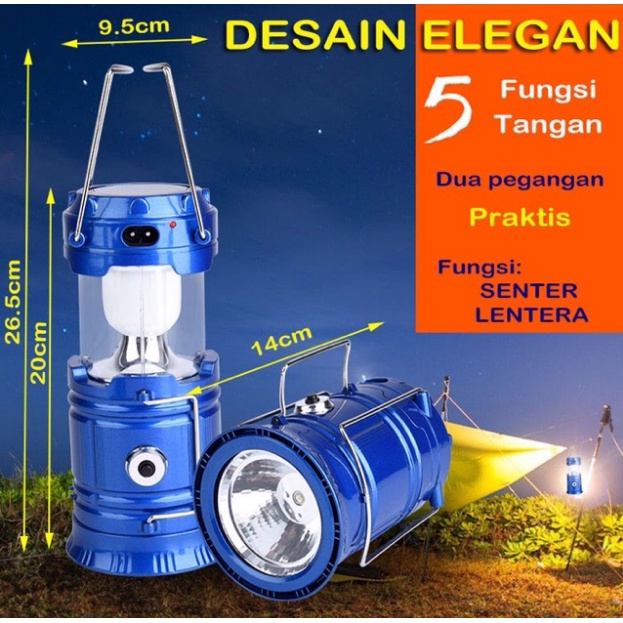 Lentera Senter / Lampu Darurat / Emergency