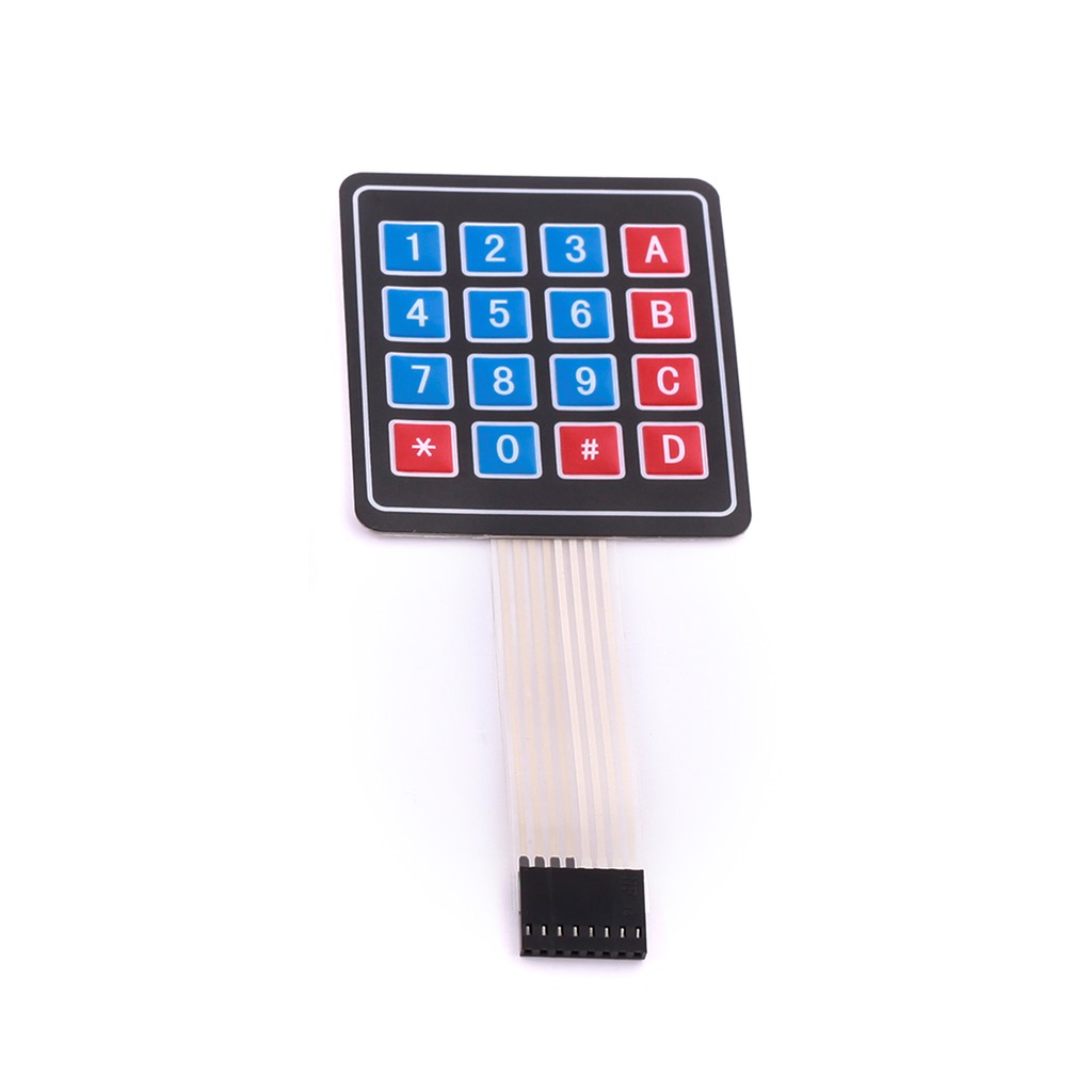 Membrane Keypad 4x4 16 Tombol Membran Arduino membran tombol pom mini / Pertamini