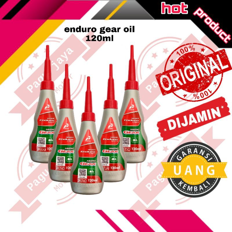 Pertamina enduro 120ml oli gardan gear matic oil