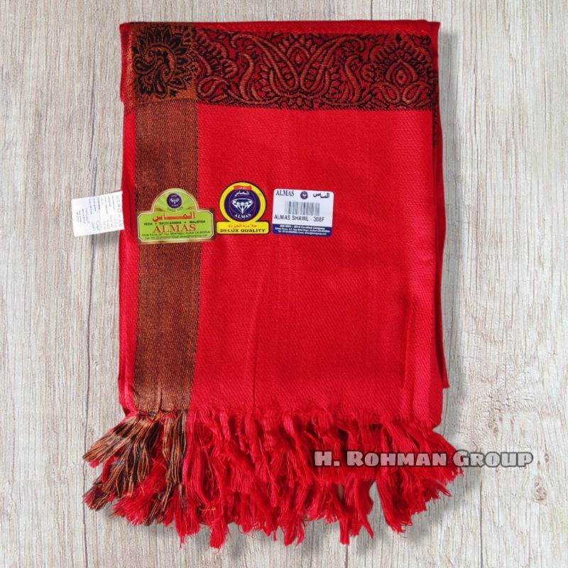 Sorban Kashmiri Arifat Hijau Premium Import India Original Serban Haji Surban Panjang Made In India