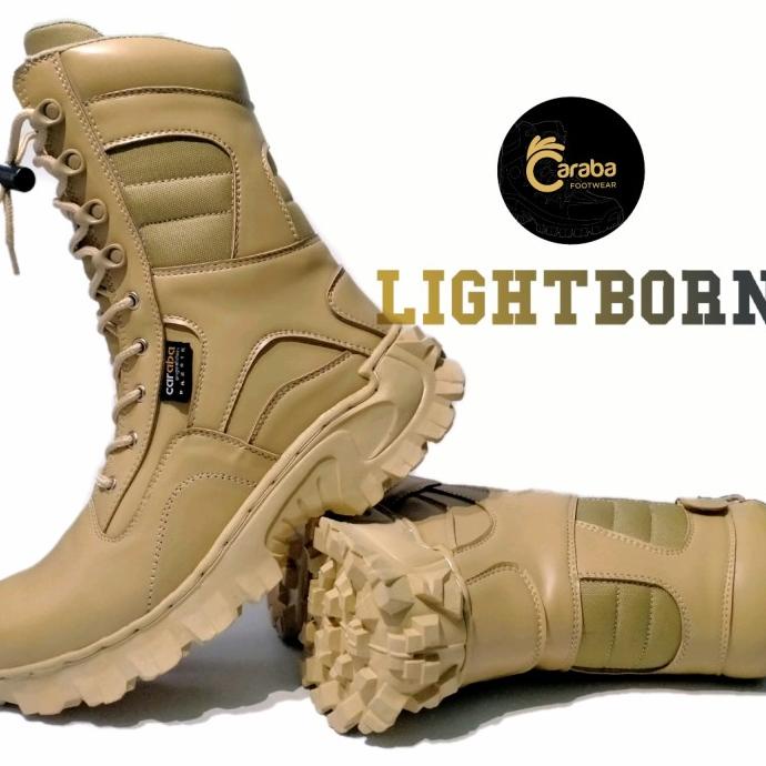 Sepatu pdl gurun krem terbaik outdoor sapol pp tni murah pns pdl delta