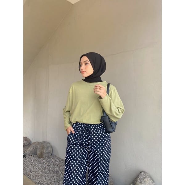 BEFAST - ZEC OOTD Blouse EDYA /Alana Oversize Batwing Blouse / Blouse Wanita / Blouse Oversize Kekiniaan Remaja Wanita / Blouse Polos Casual / Outfit Selebgram Trendy / Terlaris / Keluaran Terbaru