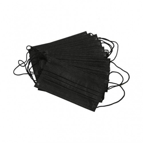 Masker Earloop 3Ply 50Pcs Masker Hijab Hitam 3Ply Harga 1 Pcs