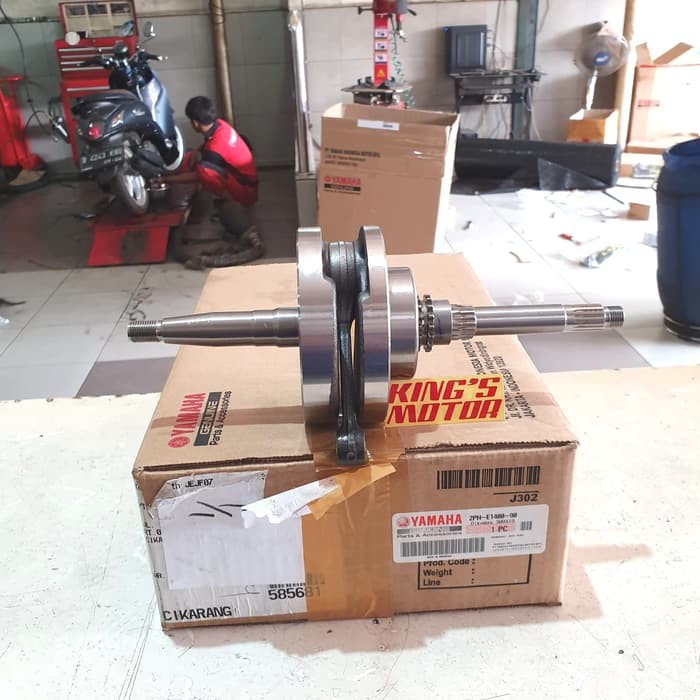 kruk, ker as, crankshaft assy MIO M3, MIO S, MIO Z 125 (2PH) ORI YGP