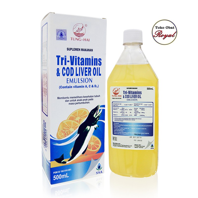 Tung Hai Tri Vitamin & Cod Liver Sirup
