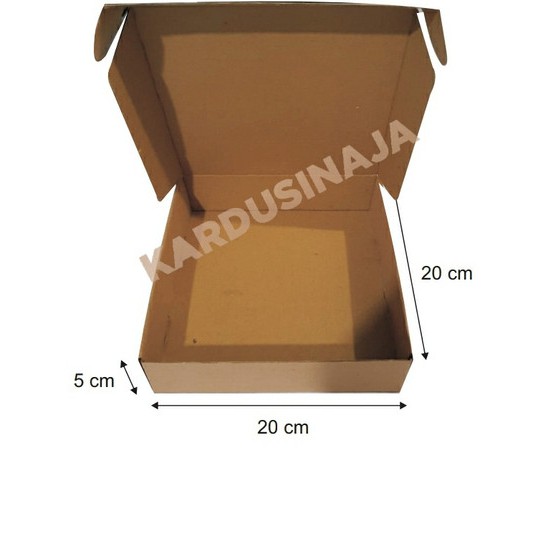 

Kardus Diecut Pizza Polos - 20x20x5