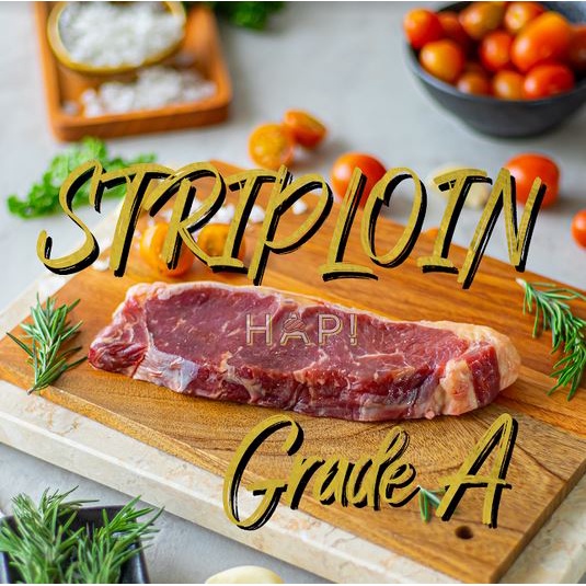 

Hap! Striploin (Sirloin AUS) Grade A
