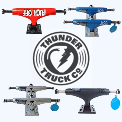 Truk THUNDER Dua Bagian Lampu Hollow 147mm Untuk Aksesoris Skateboard