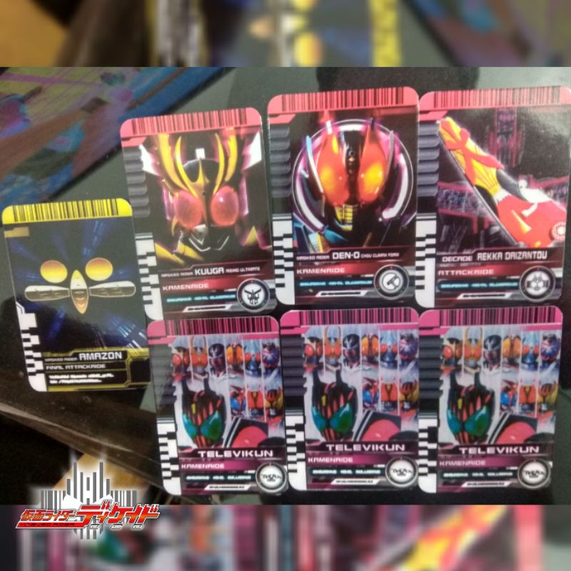 Kartu Tambahan CSM Kamen Rider Decade Ver 2